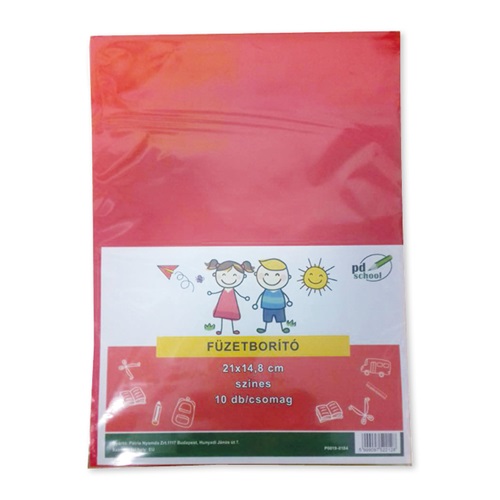 Füzetborító pd A/4 IPP víztiszta 10db/csomag 1 Füzetborító pd A/4 IPP víztiszta 10db/csomag