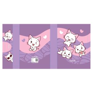 Füzetbox, A5, Cica Foci, Nebulo