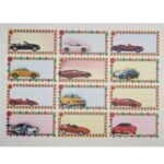 Füzetcímke  ZÁTONYI 12db-os többszínű 20 ív/csomag - Image 9