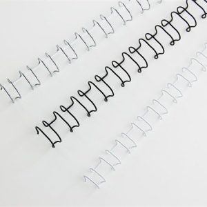 Spirál, fém, 2:1, 10 mm, 85 lap, GBC "MultiBind 21",  fehér