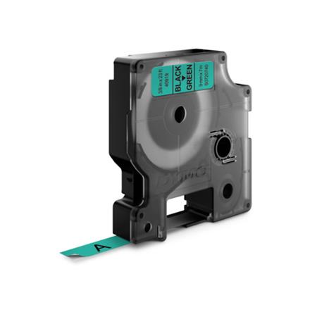 Feliratozógép szalag, 9 mm x 7 m, DYMO "D1", zöld-fekete 2 Feliratozógép szalag, 9 mm x 7 m, DYMO "D1", zöld-fekete