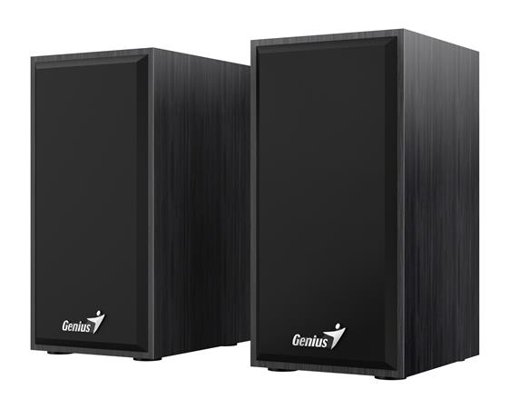 Hangszóró, 2.0, 6W, USB táp, GENIUS "SP-HF180", fekete 1 GENIUS