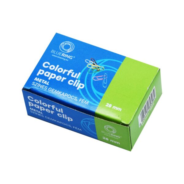 Gemkapocs 28mm 100 db doboz Bluering szines i507622