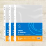 Genotherm lefűzhető, A4, 90 micron víztiszta Bluering® 50 db/csomag, - Image 3