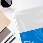 Genotherm lefűzhető, A4, 90 micron víztiszta Bluering® 50 db/csomag, - Image 5