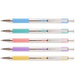 Golyóstoll 0,7mm, pasztell lila test, Zebra F-301, írásszín kék - Image 2