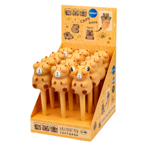 Golyóstoll Centrum CAPYBARA figurával 0,7 mm kék