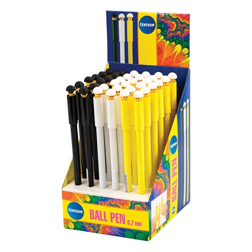 Golyóstoll Centrum Csirke 0,7 mm kék eldobható 2 Golyóstoll Centrum Csirke 0,7 mm kék eldobható - Image 2