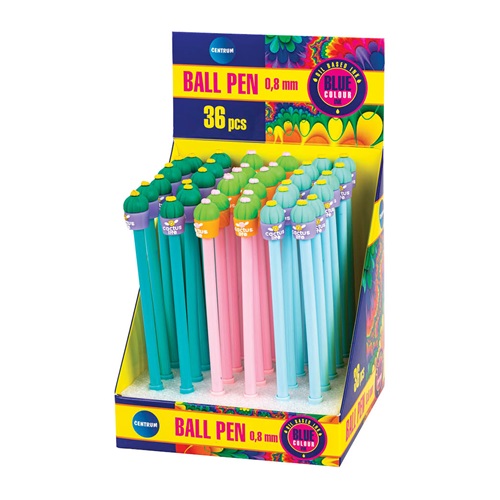 Golyóstoll Centrum Fancy Kaktusz vegyes színek 2 Golyóstoll Centrum Fancy Kaktusz vegyes színek - Image 2