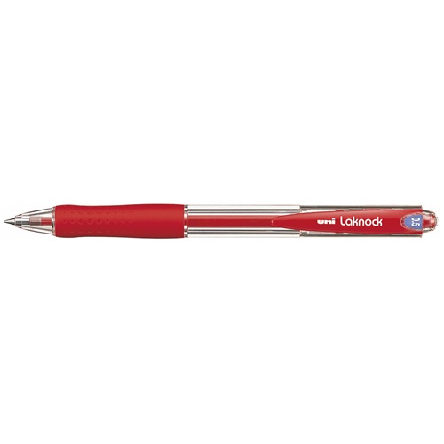 Golyóstoll Uni Laknock SN-100 0.5 mm piros 1 Golyóstoll Uni Laknock SN-100 0.5 mm piros