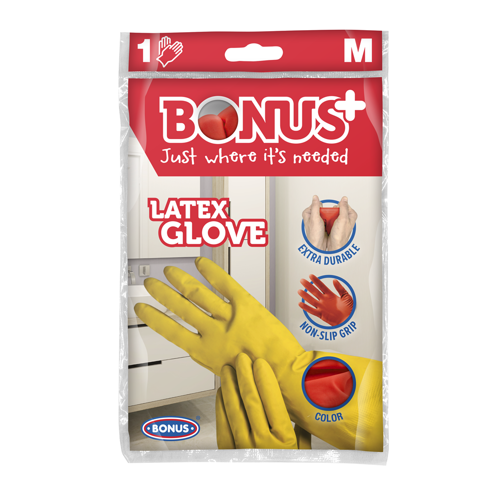 Gumikesztyű M háztartási Bonus_B293 3 Gumikesztyű M háztartási Bonus_B293 - Image 3