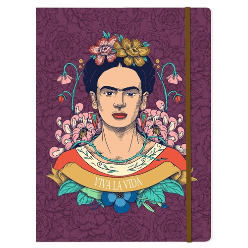 Gumis mappa Clairefontaine Frida Kahlo, 24x32cm 2 Gumis mappa Clairefontaine Frida Kahlo, 24x32cm - Image 2