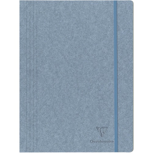 Gumis mappa Clairefontaine Jeans & Cocoa 24x32 cm, Jeans 1 Gumis mappa Clairefontaine Jeans & Cocoa 24x32 cm, Jeans