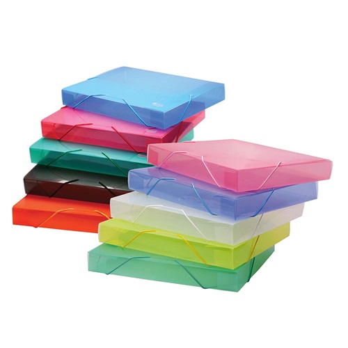 Füzetbox PP Centrum A/4 40 mm gerinccel vegyes színek 1 Füzetbox PP Centrum A/4 40 mm gerinccel vegyes színek