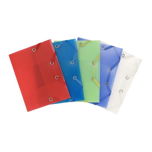 Gumis mappa PP Exacompta Chromaline 12x16cm, vegyes színek (25db/display) 1 Gumis mappa PP Exacompta Chromaline 12x16cm, vegyes színek (25db/display)