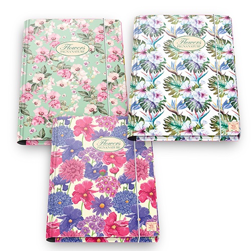 Gumis mappa karton Pigna Nature Flowers A/4 4 Gumis mappa karton Pigna Nature Flowers A/4 - Image 4