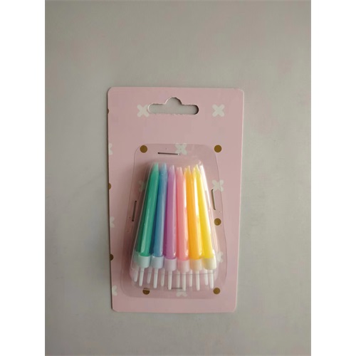 Gyertya szülinapi színes 6 cm 6db/csomag 1 Gyertya szülinapi színes 6 cm 6db/csomag