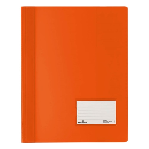 Gyorsfűző PVC Durable Duralux A/4 extra erős narancssárga 1 Gyorsfűző PVC Durable Duralux A/4 extra erős narancssárga