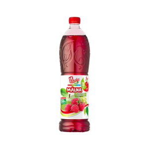 Gyümölcsszörp 1l, málna Pölöskei