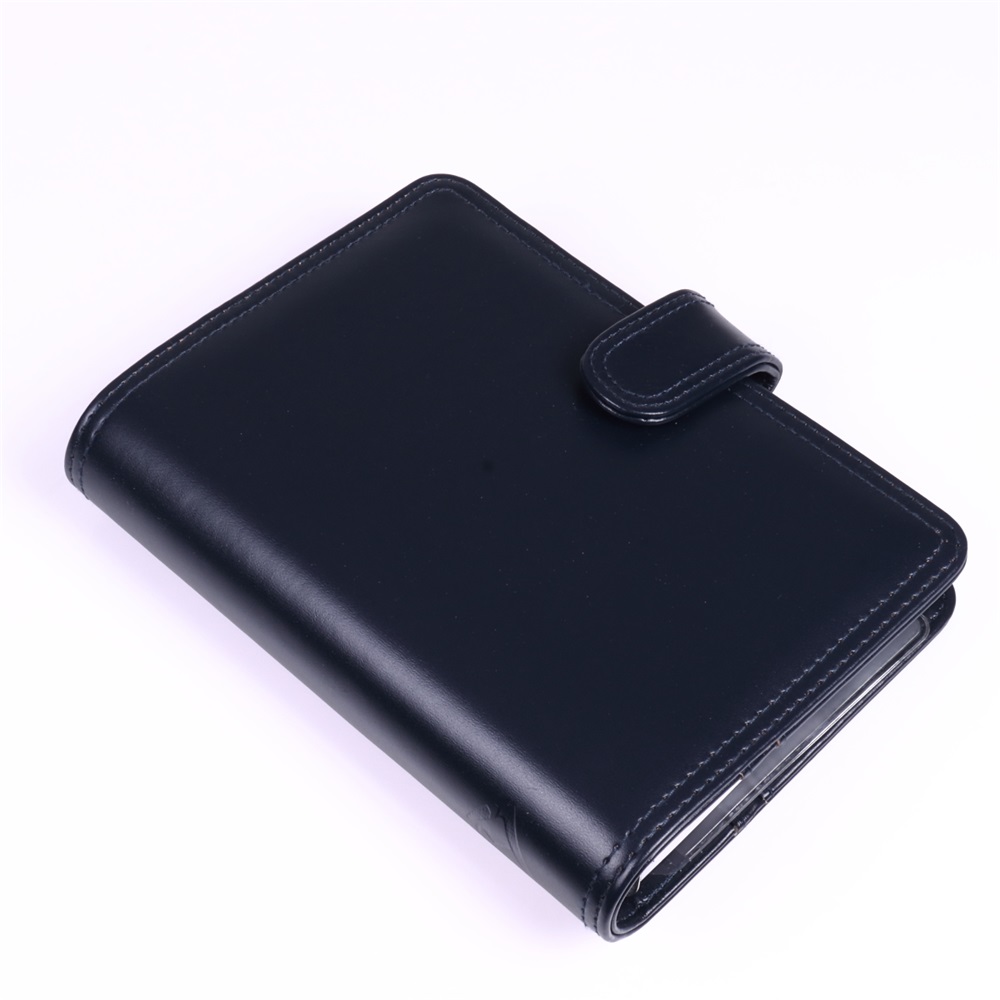 Gyűrűs kalendárium műbőr M méret 135x195 mm Realsystem kék 1 Gyűrűs kalendárium műbőr M méret 135x195 mm Realsystem kék