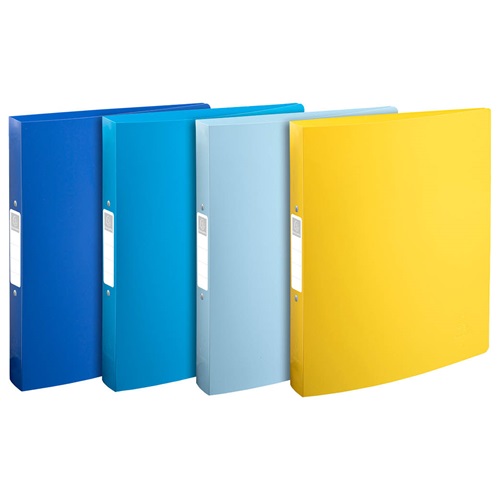 Gyűrűs könyv Exacompta Bee Blue A/4 2 gyűrűs 40 mm gerinccel vegyes színek 1 Gyűrűs könyv Exacompta Bee Blue A/4 2 gyűrűs 40 mm gerinccel vegyes színek