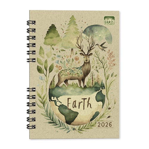 Határidőnapló A/5 heti spirálos Grass10 2 Határidőnapló A/5 heti spirálos Grass10 - Image 2