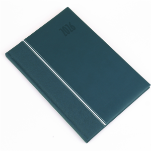 Határidőnapló Kensington B/5, heti fehér lapokkal zöld Realsystem 2026.