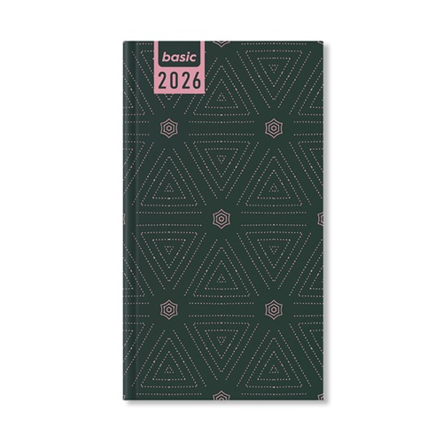 Határidőnapló Period Basic Zsebnaptár álló Pattern papír 2026 1 Határidőnapló Period Basic Zsebnaptár álló Pattern papír 2026