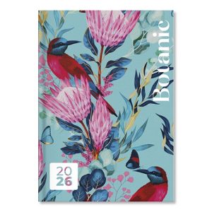 Határidőnapló Period Botanic B/6 heti Blue papír 2026