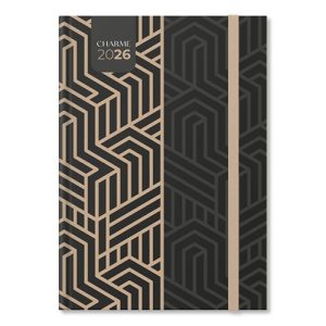 Határidőnapló Period Charme B/5 heti Gold papír 2026