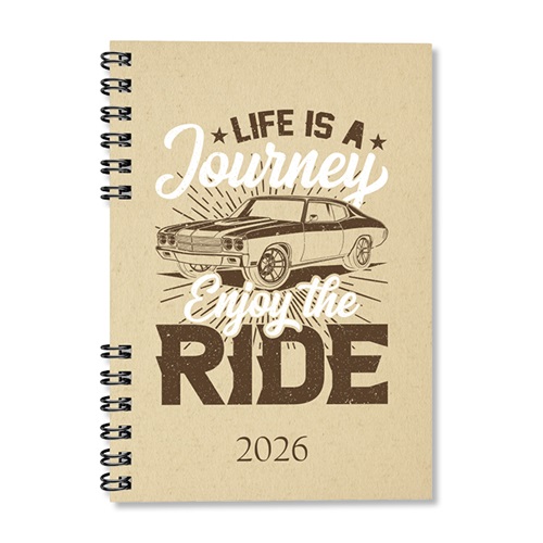 Határidőnapló Period ECO A/5 heti spirálos Ride 2026 1 Határidőnapló Period ECO A/5 heti spirálos Ride 2026