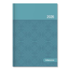 Határidőnapló Period Intensive A/5 napi kék lakk papír 2026