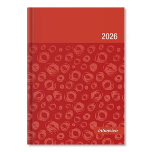 Határidőnapló Period Intensive A/5 napi narancs lakk papír 2026