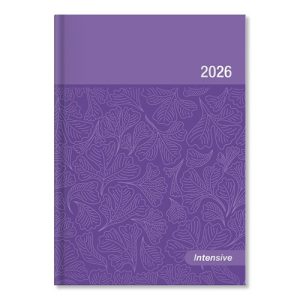 Határidőnapló Period Intensive B/6 heti lila lakk papír 2026