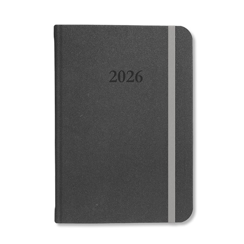 Határidőnapló Period Velour B/5 heti varrott Antracit 2026 1 Határidőnapló Period Velour B/5 heti varrott Antracit 2026