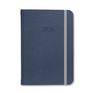 Határidőnapló Period Velour B/6 heti varrott kék 2026