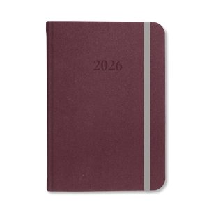 Határidőnapló Period Velour B/6 heti varrott lila 2026