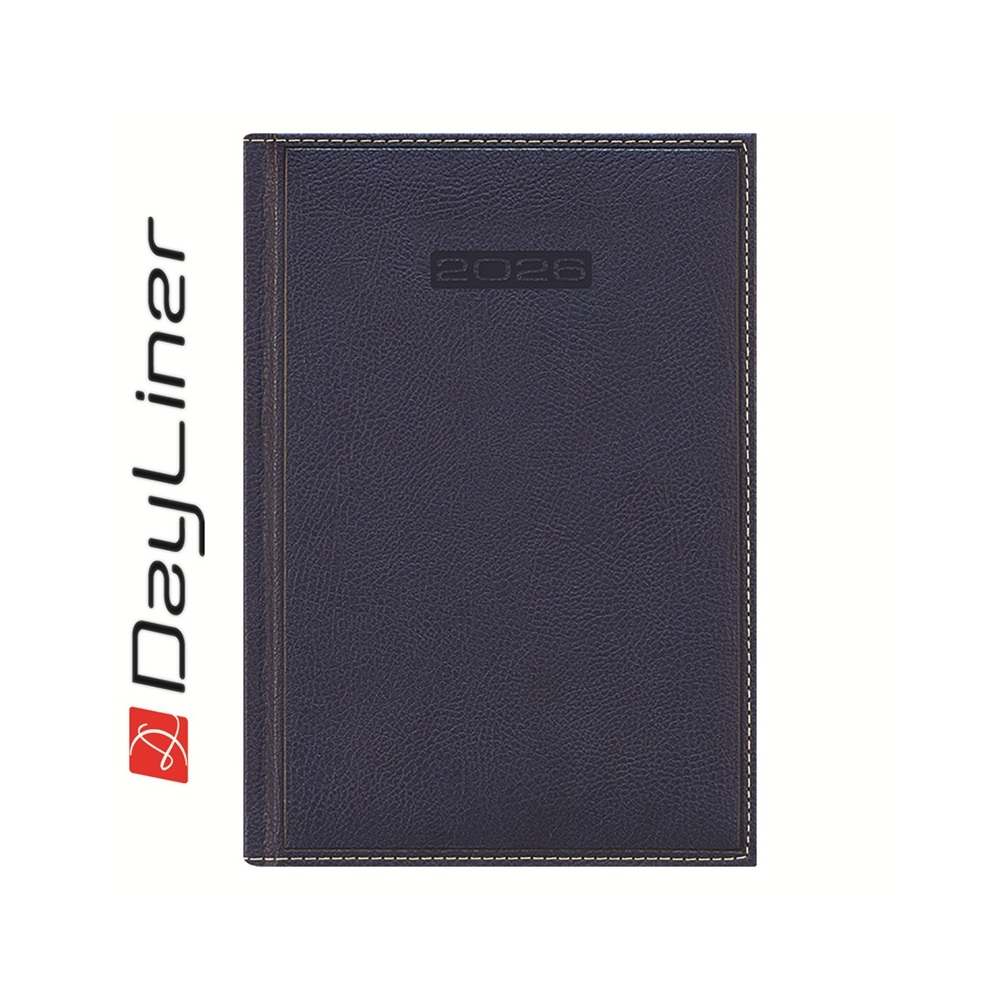 Határidőnapló Sherwood B5 heti, krémszínű lapokkal kék Dayliner 2026. 1 Határidőnapló Sherwood B5 heti, krémszínű lapokkal kék Dayliner 2026.