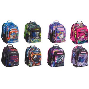 Hátitáska Mitama NEW PLUS többféle mintában