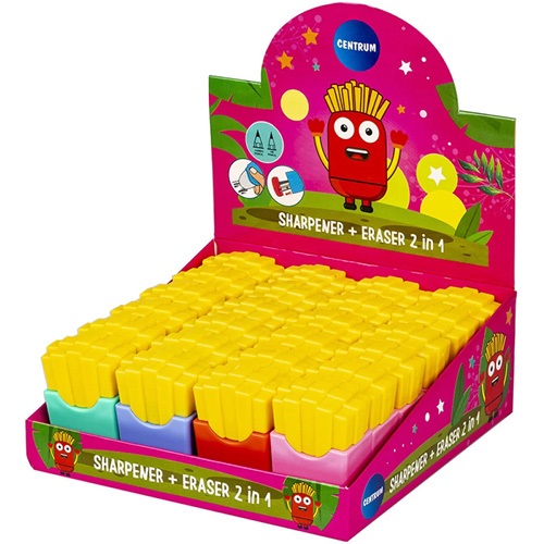 Hegyező radírral Centrum Sültkrumpli, 2 lyukú, tartályos 2 Hegyező radírral Centrum Sültkrumpli, 2 lyukú, tartályos - Image 2