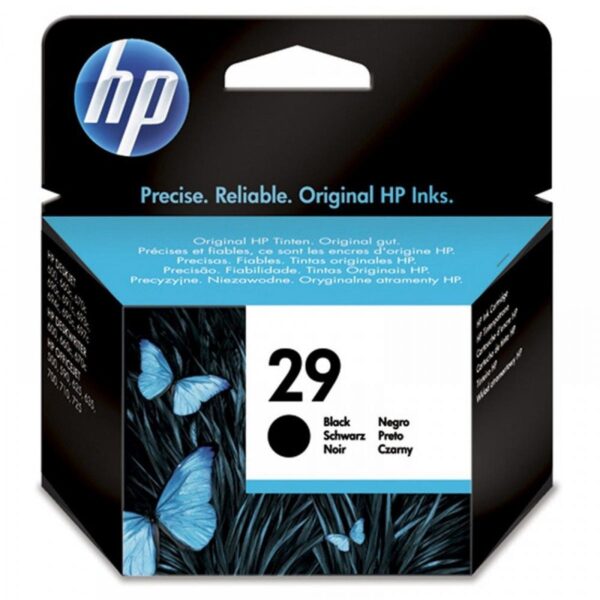 Hp 29 51629AE tintapatron black ORIGINAL leertekelt i181132