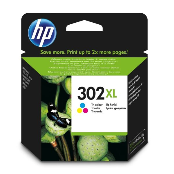 Hp 302XL F6U67AE tintapatron color ORIGINAL i127643