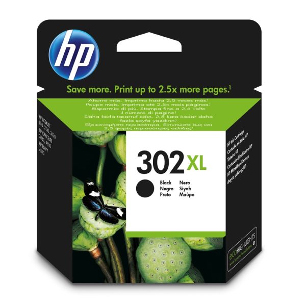 Hp 302XL F6U68AE tintapatron black ORIGINAL i127648