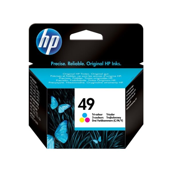 Hp 49 51649AE tintapatron color ORIGINAL leertekelt i181147