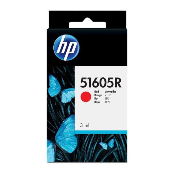 Hp 51605R tintapatron red ORIGINAL leertekelt i181122