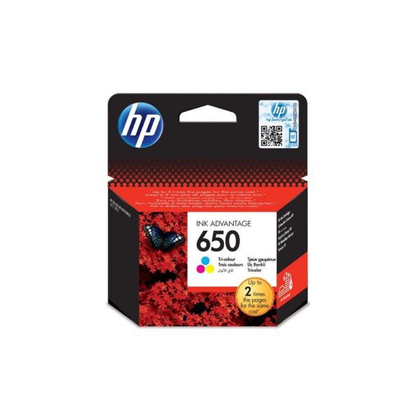 Hp 650 CZ102AE tintapatron color ORIGINAL i127493