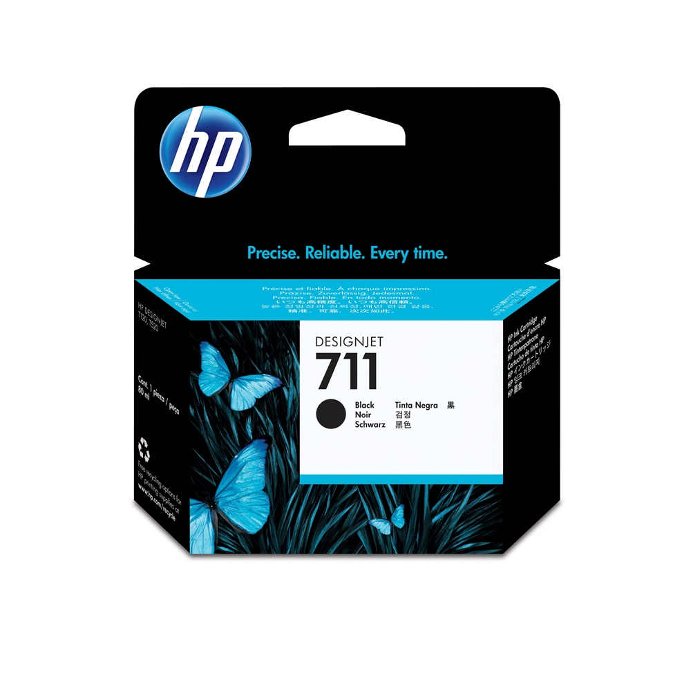 Hp 711XL/CZ133A tintapatron black ORIGINAL 1 Hp 711XL/CZ133A tintapatron black ORIGINAL