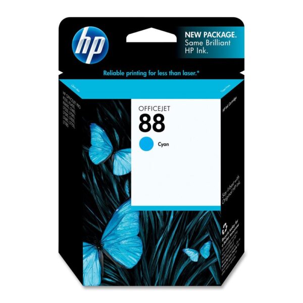 Hp 88 C9386AE tintapatron cyan ORIGINAL leertekelt i181382