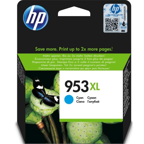 Hp 953XLF6U16AE tintapatron cyan ORIGINAL i475838