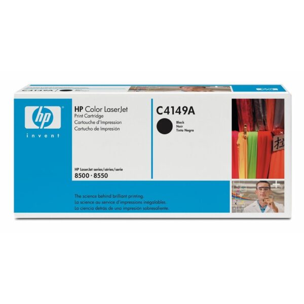 Hp C4149A toner black ORIGINAL leertekelt i181207